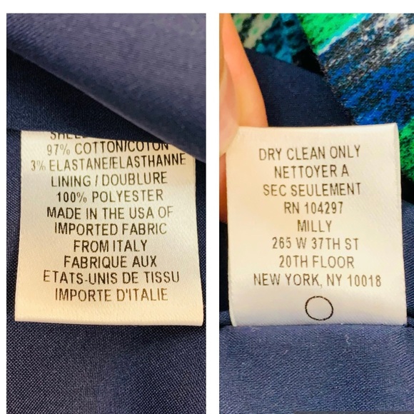 MILLY Carina Stretch Cotton Sheath Dress - Picture 14 of 15